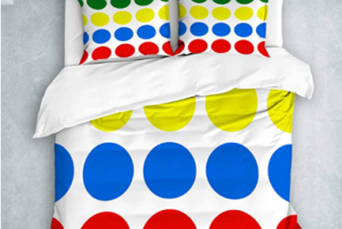 Twister-Inspired Bedding